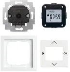 Busch-Jaeger 6422 UJ-84 Jalousie-Compact-Timer, Komplettset, studiowei&szlig; gl&auml;nzend,