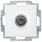 Busch-Jaeger 20 EUKBSL-914-101 Schutzkontakt-Steckdose mit Klappdeckel und Schloss,