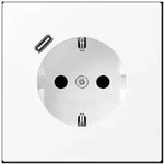 Jung LS1520-18CWWM Schutzkontakt-Steckdose 16 A, mit USB-Ladeger&auml;t 1 x Typ C,