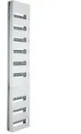 Hager ZU59KS Verteilerfeld mit waag. PE/N-Klemmen 9-reihig f&uuml;r 1400mm