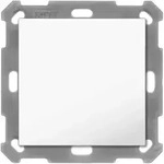 MDT BE-TAL55B1.01 KNX Taster Light 55 Basic 1-fach, Reinwei&szlig; gl&auml;nzend, Neutral