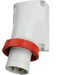 Mennekes 361 CEE-Wandger&auml;testecker, 63A, 400V, 5-polig, IP67