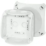 Hensel DK0400G Kabelabzweigkasten IP66, 104x104x70 mm, ohne Klemme, grau RAL...