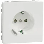 Merten MEG2380-6035 Connected Schutzkontakt-Steckdose 16A, System Design, Lotoswei&szlig;,