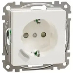 Merten MEG2380-0319 Connected Schutzkontakt-Steckdose 16A, System M, Polarwei&szlig;