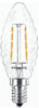 Philips 34772400 CorePro GLASS LED Kerzenformlampen, 2 W, 827, 250 lm, E14, nicht