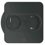 Bachmann 946.105 Steckdoseneinheit TWIST 2, 1x Schutzkontaktsteckdose, 1x USB A/C 22