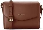 Lazarotti Umh&auml;ngetasche "Bologna Leather Crossbody Umh&auml;ngetasche Leder 22 cm"