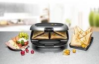 Rommelsbacher Sandwichmaker "ST 1000" 950 W f&uuml;r 2 American XL Toasts (ca. 12 x 12