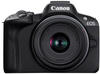 CANON Systemkamera "EOS R50 + RF-S 18-45mm F4.5-6.3 IS STM Kit" Fotokameras inkl.