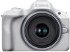 CANON Systemkamera "EOS R50 + RF-S 18-45mm F4.5-6.3 IS STM Kit" Fotokameras weiß