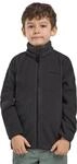 3-in-1-Funktionsjacke JACK WOLFSKIN "ICELAND 3IN1 JACKET K", Kinder, Gr. 92, grau