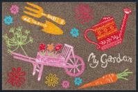 wash+dry by Kleen-Tex Fu&szlig;matte "My Garden" rechteckig 7 mm H&ouml;he Schmutzfangmatte,