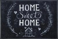 wash+dry by Kleen-Tex Fu&szlig;matte "Chalky Home" rechteckig 7 mm H&ouml;he Schmutzfangmatte,