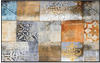 Teppich WASH+DRY BY KLEEN-TEX "Tilea" Teppiche Gr. B/L: 75 cm x 120 cm, 7 mm, 1...