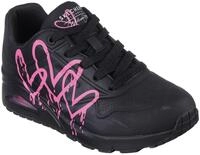 Skechers Sneaker "UNO DRIPPING IN LOVE" mit Herzen-Graffity-Print, Freizeitschuh,
