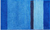 Badematte GRUND Badematten Gr. rechteckig (60 cm x 100 cm), 1 St., blau Gemusterte