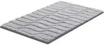 Badematte GRUND "Vogue" Gr. 4, grau, H:24mm, Baumwolle, Badematten, Badematte,