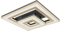 GLOBO LIGHTING LED Deckenleuchte "JACK", gold (wei&szlig;), 1 Stk., Leuchten,