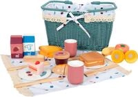 Spiellebensmittel SMALL FOOT "Picknickkorb &bdquo;tasty&ldquo;", bunt, Kaufladensortimente,