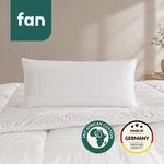 fan Kopfkissen "African Cotton, 40x80 & 80x80 cm" F&uuml;llung: 60% Polyester / 40%