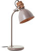 Tischleuchte BRILLIANT "Erena" Lampen Gr. Höhe: 52 cm, grau (taupe) Tischlampen