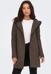 ONLY Kurzmantel "ONLSEDONA LIGHT COAT OTW NOOS" verdeckte Knopfleiste und