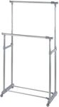 WENKO Kleiderst&auml;nder "Modell Twin Bars" Garderobenst&auml;nder mit 2 Stangen,