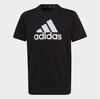 T-Shirt ADIDAS SPORTSWEAR "U BL TEE" Gr. 152, schwarz-weiß (black, white) Kinder