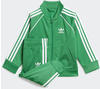 Trainingsanzug ADIDAS ORIGINALS "ADICOLOR SST" Gr. 92, grün (green) Kinder