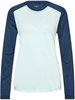 Langarmshirt ZIENER "NABRINA" Gr. 34, blau (ice) Damen Shirts Jersey