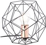 BRILLIANT Tischleuchte "Synergy", bunt (schwarz, kupfer), 1, &Oslash; 22cm H: 18,5cm, 1