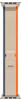 APPLE Smartwatch-Armband "49mm Trail Loop - S/M" Uhrenarmbänder orange (orange,