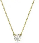 Kette mit Anh&auml;nger SWAROVSKI "Stilla Round", gold (gelbgoldfarben,...