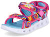 Sandale SKECHERS KIDS "HEART LIGHTS SANDAL" Gr. 32, bunt (pink, multi) Kinder...