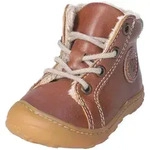 Lauflernschuh PEPINO "Pepino Halbschuhe Leder", Baby, Gr. 20, cognac, Leder, Schuhe