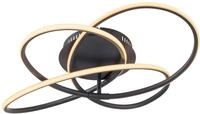 GLOBO LIGHTING LED Deckenleuchte "PANDA", schwarz, Leuchten,