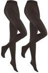 Hudson Feinstrumpfhose "SIMPLY 40" 55 2er Pack, Semi-blickdicht und matt