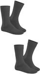 Hudson Socken "ONLY 2-PACK" Komfortbund mit weitem Fu&szlig;ausschnitt