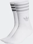 adidas Originals Sportsocken "MID-CUT GLITTER CREW, 2 PAAR" 2 Paar tlg....