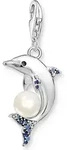 Charm-Einh&auml;nger THOMAS SABO "Delfin mit Perle, 1889-664-7", silber...