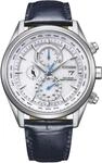 Funk-Multifunktionsuhr CITIZEN, blau, Armbanduhren, Herren, Armbanduhr, Herrenuhr,