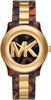 Quarzuhr MICHAEL KORS "RUNWAY, MK7354" Armbanduhren goldfarben (braun, schwarz)...