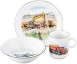 Seltmann Weiden Kindergeschirr-Set "Kindergeschirr Set Compact Auf der Baustelle