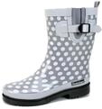 Gummistiefel BOCKSTIEGEL "Dorin", Damen, Gr. 36, grau (grau, multi), Obermaterial: