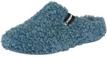 Pantoffel VERBENAS, Damen, Gr. 37, blau, Textil, Schuhe Hausschuh Pantoffeln...