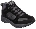 Schn&uuml;rboots SKECHERS "OAK CANYON IRONHIDE", Herren, Gr. 40, schwarz, Leder,...