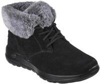 Winterboots SKECHERS "ON-THE-GO JOY - PLUSH DREAMS", Damen, Gr. 35, schwarz (schwarz,