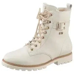 Winterboots REMONTE, Damen, Gr. 37, wei&szlig;, Leder, Schuhe Winterboots,...