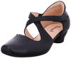 Spangenpumps THINK "AIDA DAMEN" Gr. 39, schwarz (schwarz, uni) Damen Schuhe